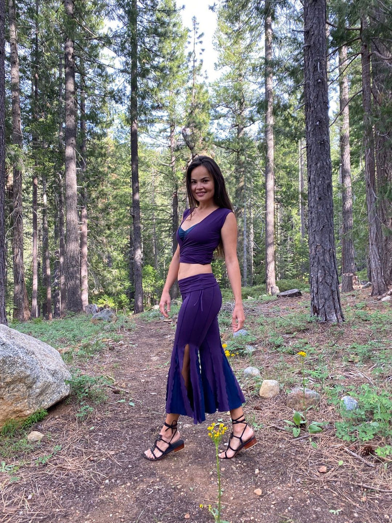 TIE-TOP WITH CAP SLEEVES