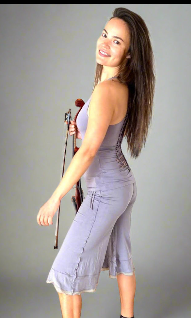 SIDHI TANK WITH LACING