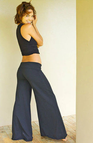 STAR-DANCER LONG PANTS Solid Color