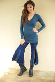 STAR-DANCER CAPRI PANTS Solid Color & 2 Tone