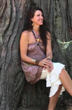 Kirtanista Beloved Pure-love is wearing off white.