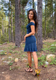 SUNDARI SHORT SKIRT WITH SILK