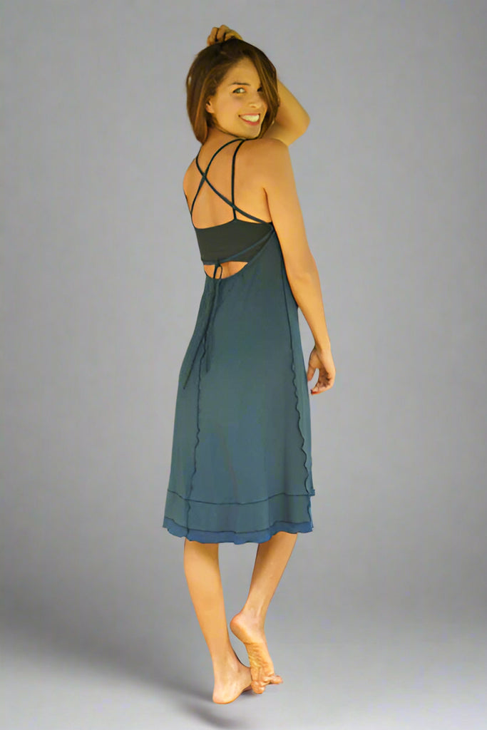 SUNDARI DRESS WITH SILK - New Design!