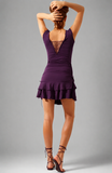 RUFFLE DRESS WITH CAP SLEEVES - Summer Special! 15% Off!