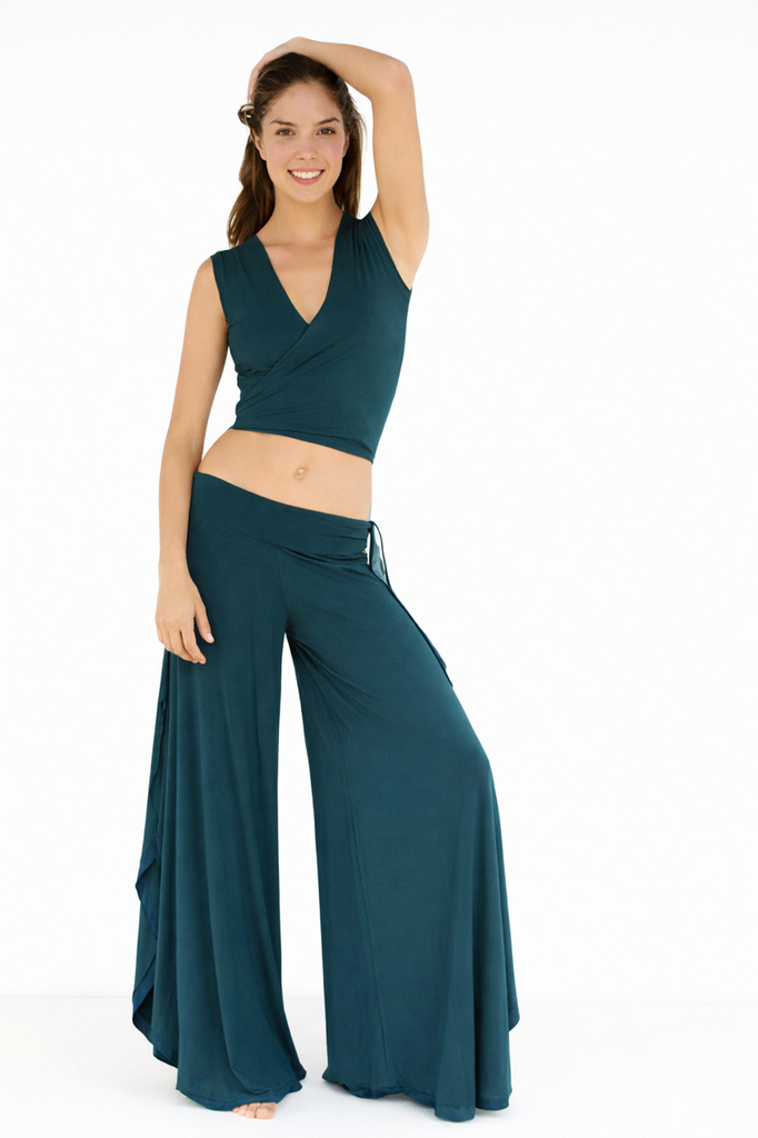 SUNDARI LONG PANTS WITH SILK - New Design!
